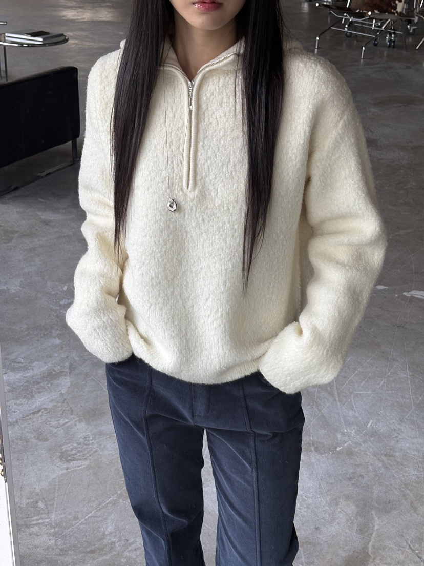 Verbena韓國代購㊣女裝新款推薦真品職業25秋冬人氣時尚針織衫Verbena針織衫