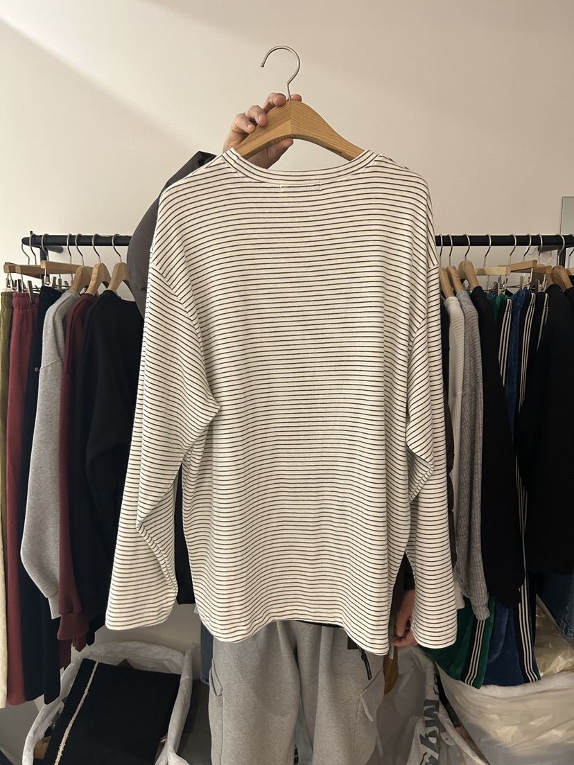 AS THOUGHT韓國直郵㊣女裝新品真品推薦時尚職業人氣長袖T恤AS THOUGHT長袖T恤