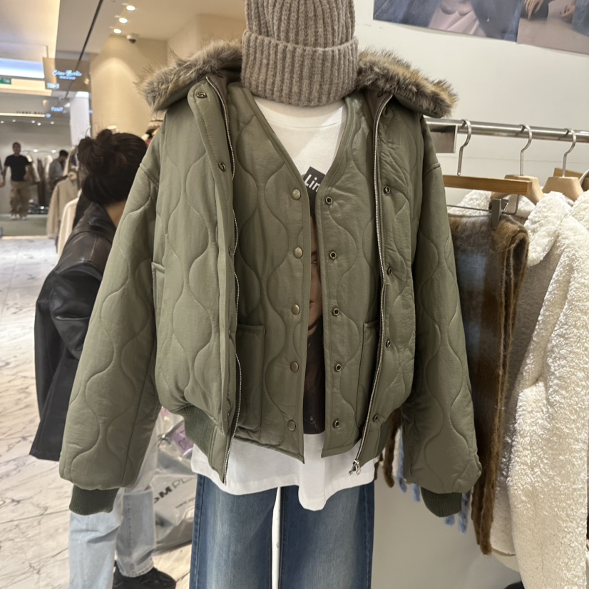 REPELLER東大門㊣代購女裝新品真品25秋冬推薦人氣套裝套裝棉REPELLER套裝圖色1