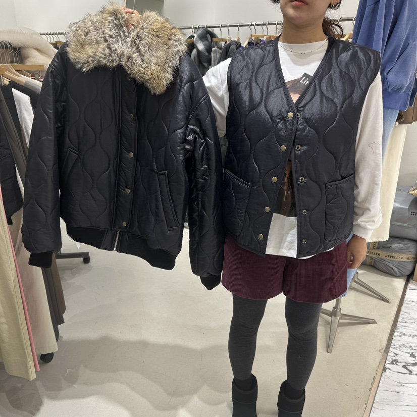 REPELLER東大門㊣代購女裝新品真品25秋冬推薦人氣套裝套裝棉REPELLER套裝圖色2