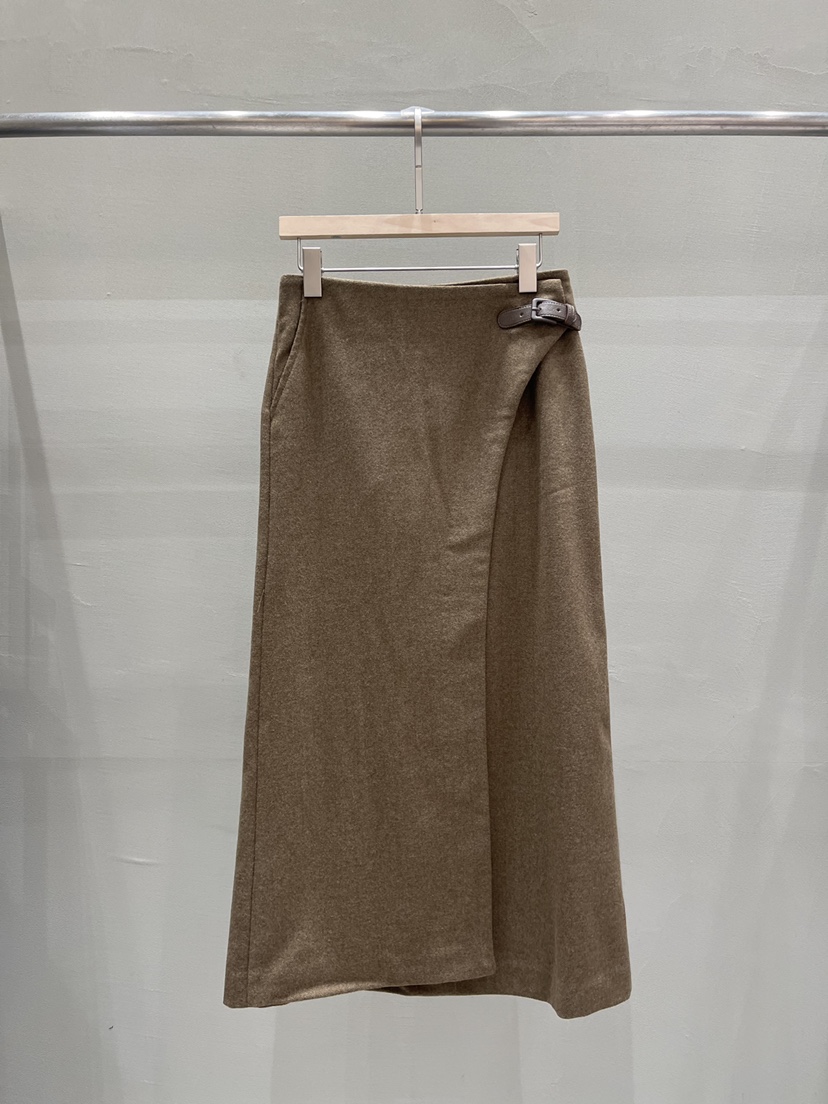 THE MUI東大門㊣實拍女裝新品真品推薦職業時尚長裙人字紋THE MUI長裙圖色1