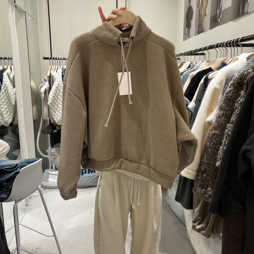 YUNBAL東大門㊣實拍女士新品人氣真品職業休閑熱賣衛衣加絨YUNBAL衛衣圖色1