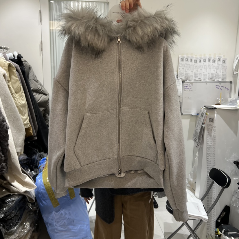 MONDAY TO SUNDAY韓國代購㊣女裝新品時尚真品職業夾克加絨MONDAY TO SUNDAY夾克圖色1