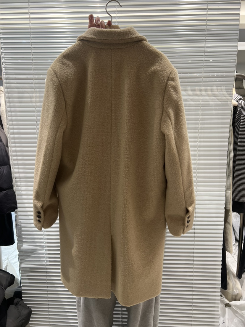 FF東大門㊣直郵女士新品真品時尚人氣熱賣25秋冬中長款大衣羊毛FF/SUNDAY中長款大衣