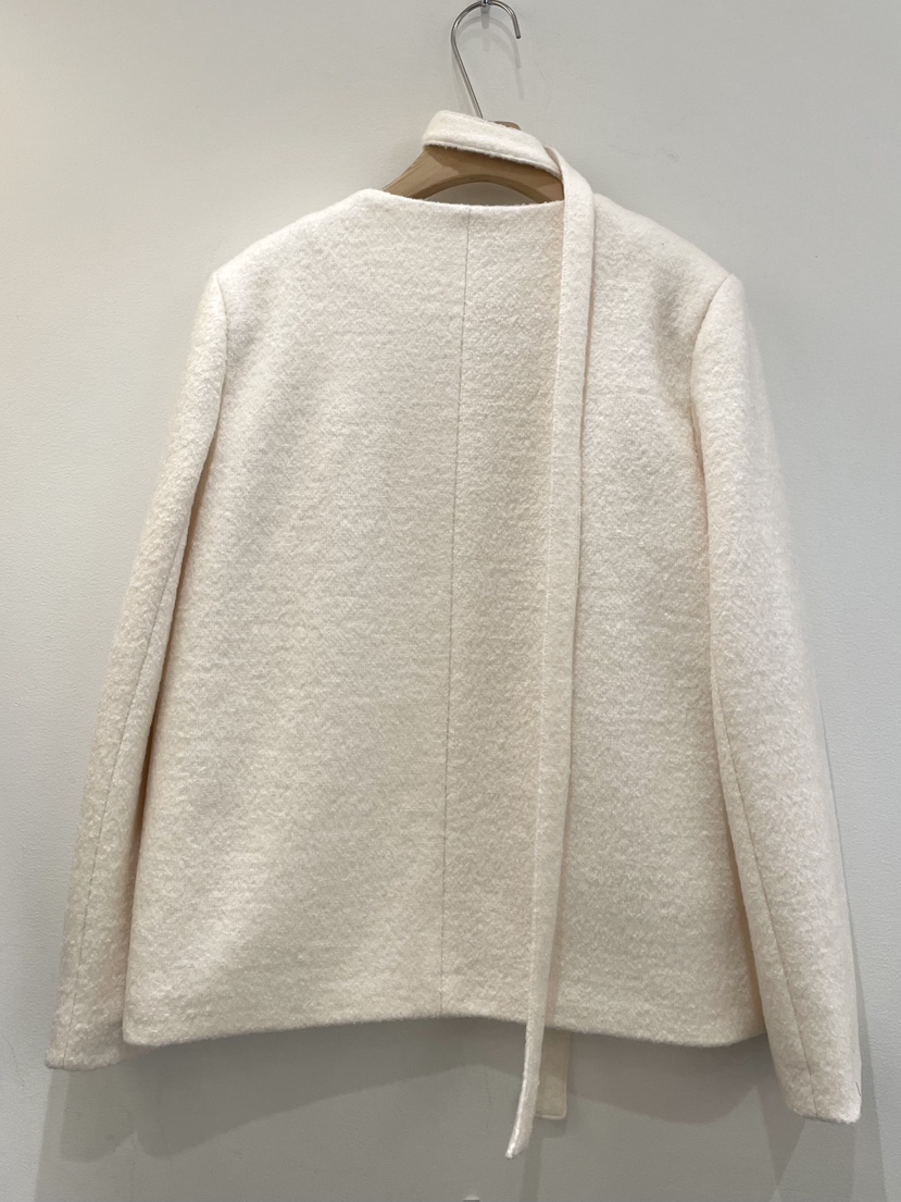 OBSESS韓國代購㊣女士新款熱賣真品時尚25秋冬夾克含脖帶羊毛OBSESS/EARLY BIRD夾克