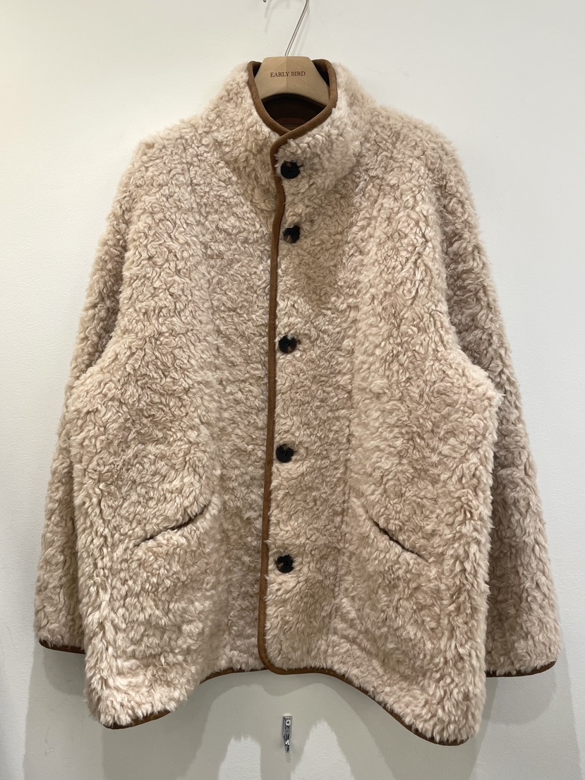 OBSESS韓國直郵㊣女士新款休閑推薦熱賣短款大衣里外穿羊毛OBSESS/EARLY BIRD短款大衣