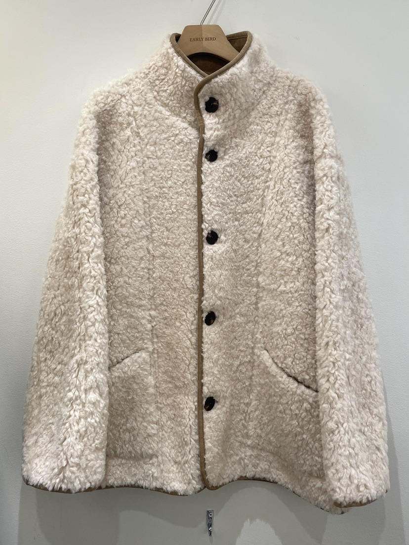 OBSESS韓國直郵㊣女士新款休閑推薦熱賣短款大衣里外穿羊毛OBSESS/EARLY BIRD短款大衣