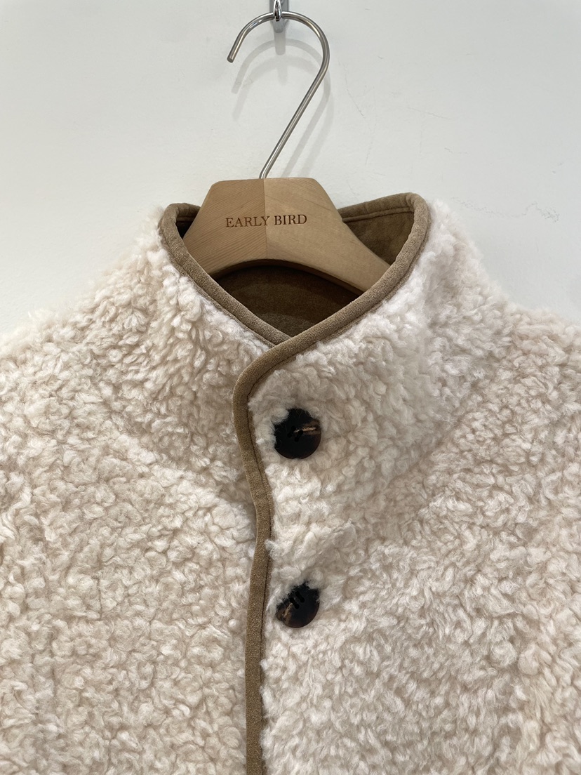 OBSESS韓國直郵㊣女士新款休閑推薦熱賣短款大衣里外穿羊毛OBSESS/EARLY BIRD短款大衣