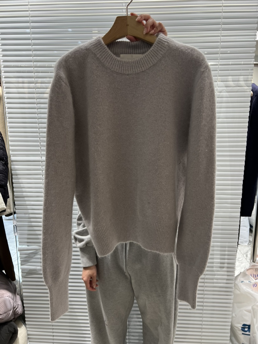 FF東大門㊣直郵女士新品職業推薦25秋冬人氣針織衫安哥拉羊毛FF/SUNDAY針織衫圖色3