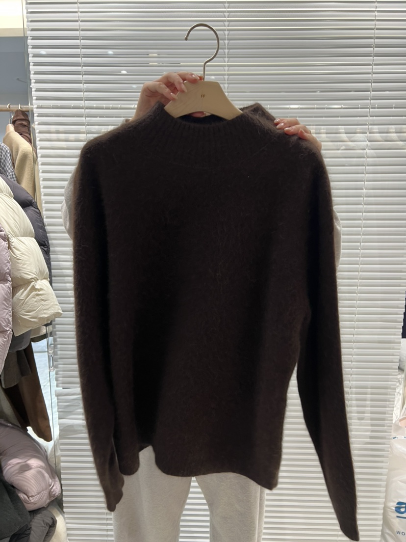 FF韓國代購㊣女裝新品25秋冬熱賣人氣推薦職業休閑時尚毛衣FF/SUNDAY毛衣圖色2