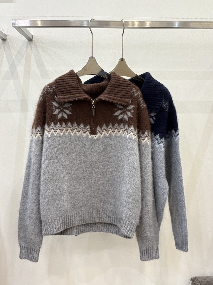 CICI東大門㊣代購女裝新款時尚人氣休閑職業推薦針織衫拉鏈Ci Ci針織衫