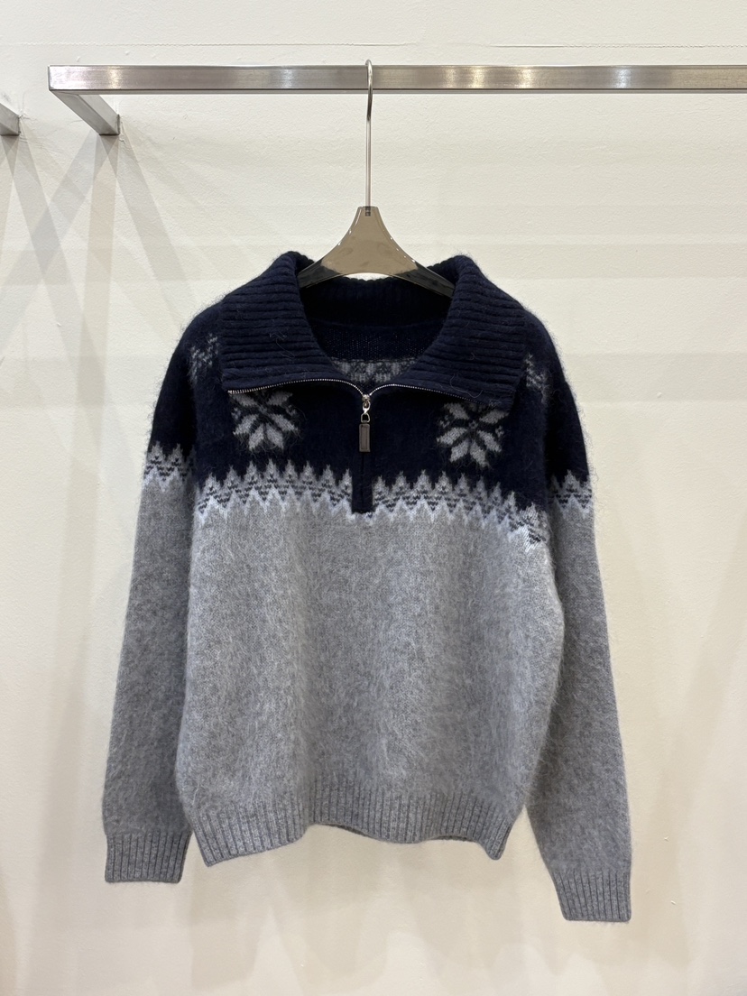 CICI東大門㊣代購女裝新款時尚人氣休閑職業推薦針織衫拉鏈Ci Ci針織衫圖色1