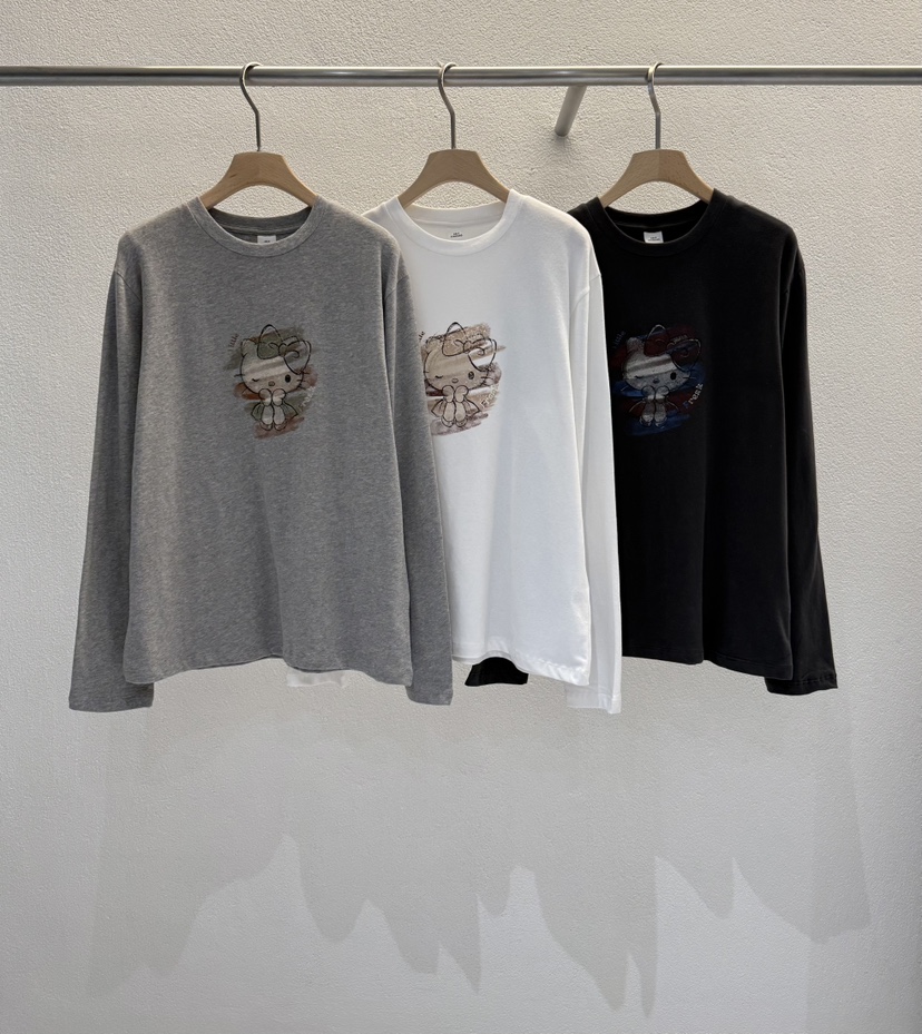 ABLERING韓國代購㊣女裝新款推薦時尚真品人氣休閑25秋冬長袖T恤ABLE STANDARD/ABLERING長袖T恤