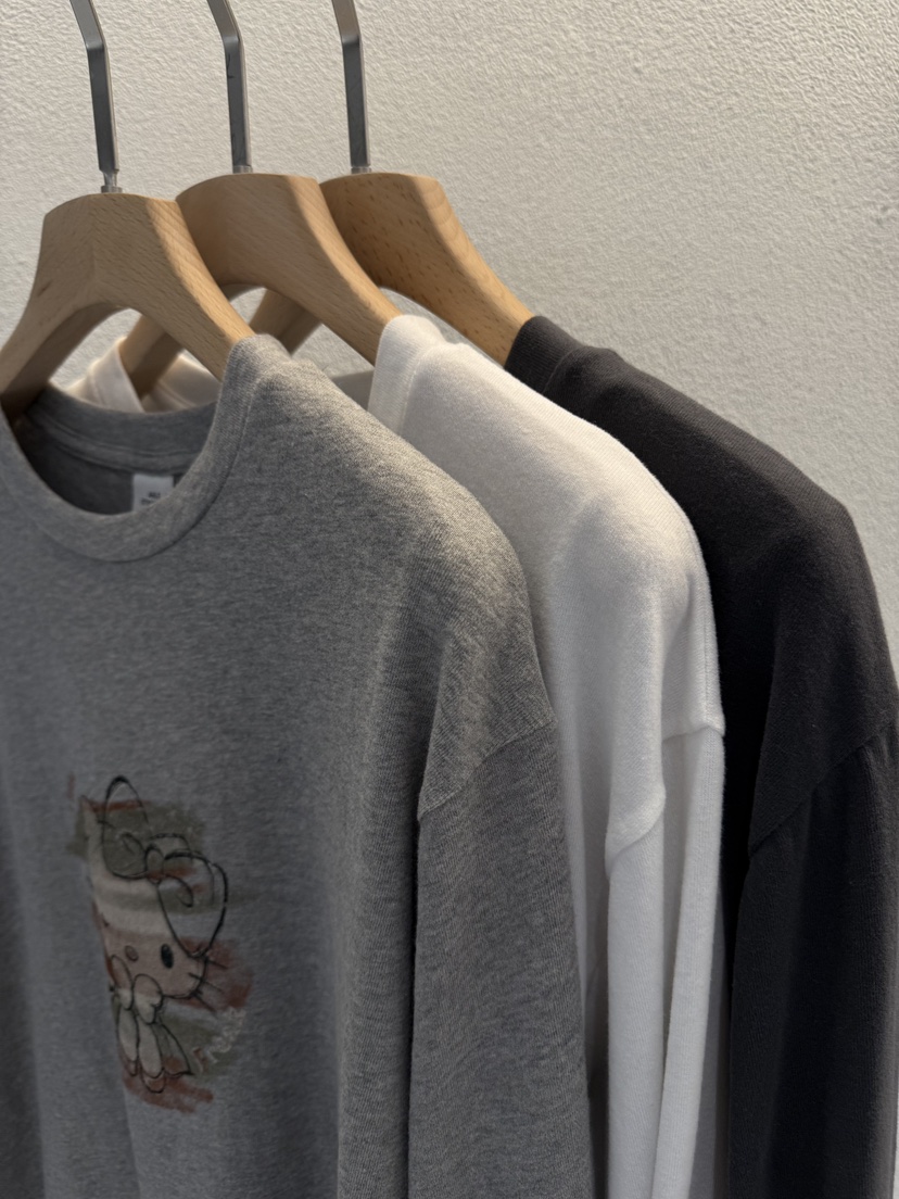 ABLERING韓國代購㊣女裝新款推薦時尚真品人氣休閑25秋冬長袖T恤ABLE STANDARD/ABLERING長袖T恤