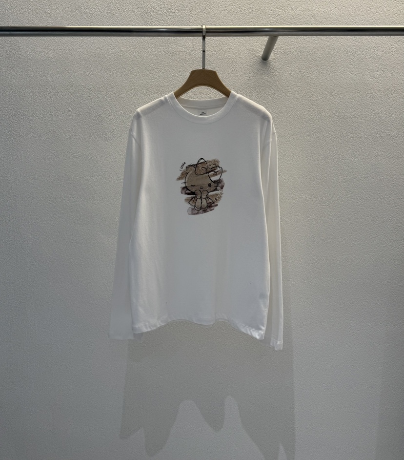 ABLERING韓國代購㊣女裝新款推薦時尚真品人氣休閑25秋冬長袖T恤ABLE STANDARD/ABLERING長袖T恤圖色2