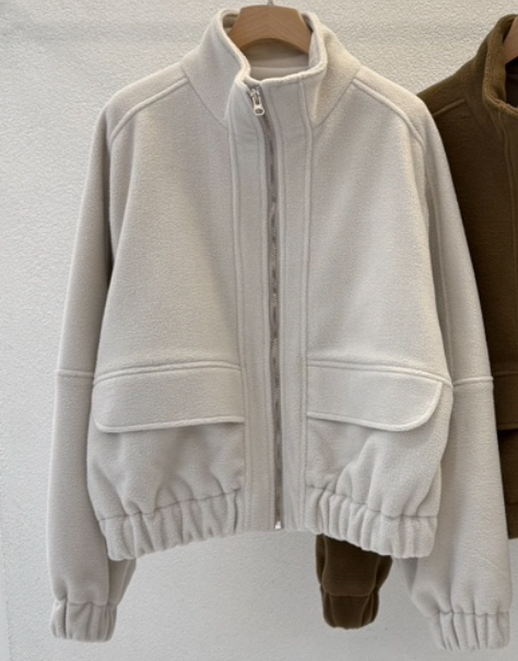 ABLERING東大門㊣代購女士新品熱賣25秋冬真品時尚夾克抓絨ABLE STANDARD/ABLERING夾克圖色1