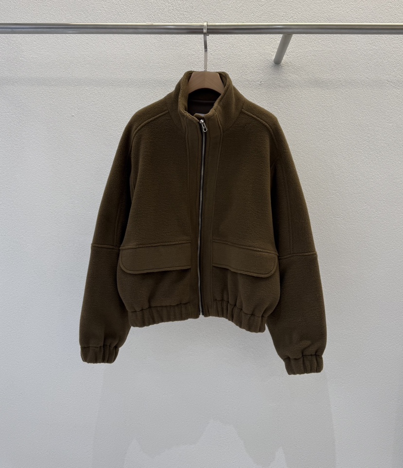 ABLERING東大門㊣代購女士新品熱賣25秋冬真品時尚夾克抓絨ABLE STANDARD/ABLERING夾克圖色2