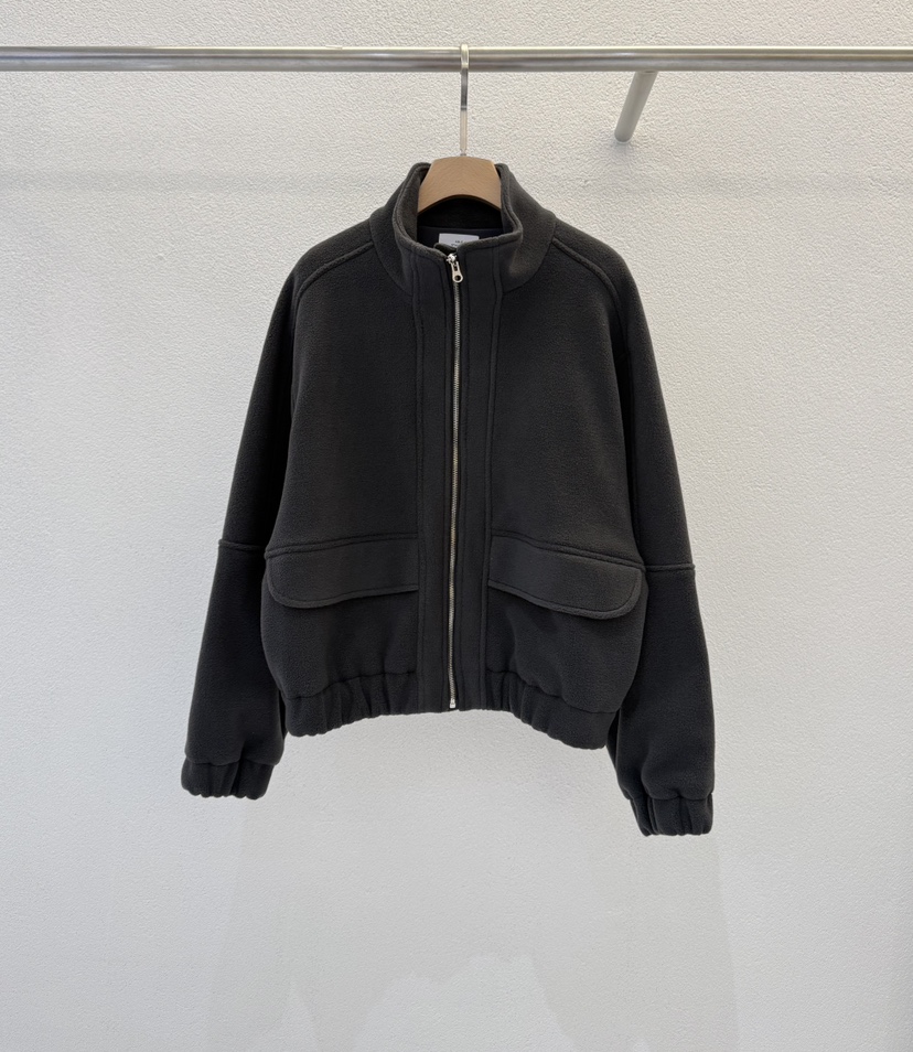 ABLERING東大門㊣代購女士新品熱賣25秋冬真品時尚夾克抓絨ABLE STANDARD/ABLERING夾克圖色3