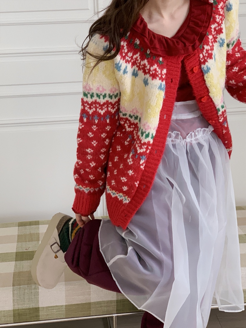 JKICHI東大門㊣代購女裝新款25秋冬熱賣休閑針織衫不含內搭JKICHI針織衫