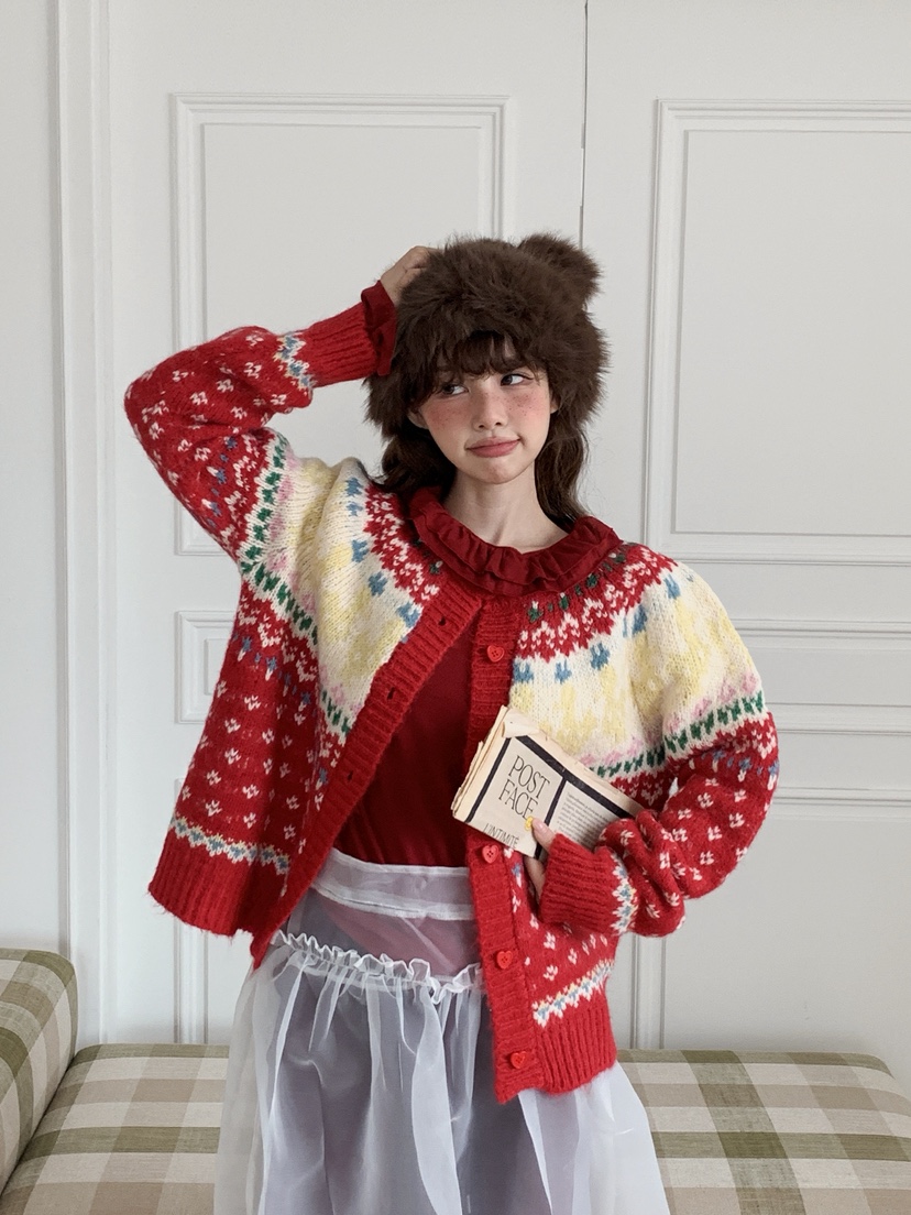 JKICHI東大門㊣代購女裝新款25秋冬熱賣休閑針織衫不含內搭JKICHI針織衫