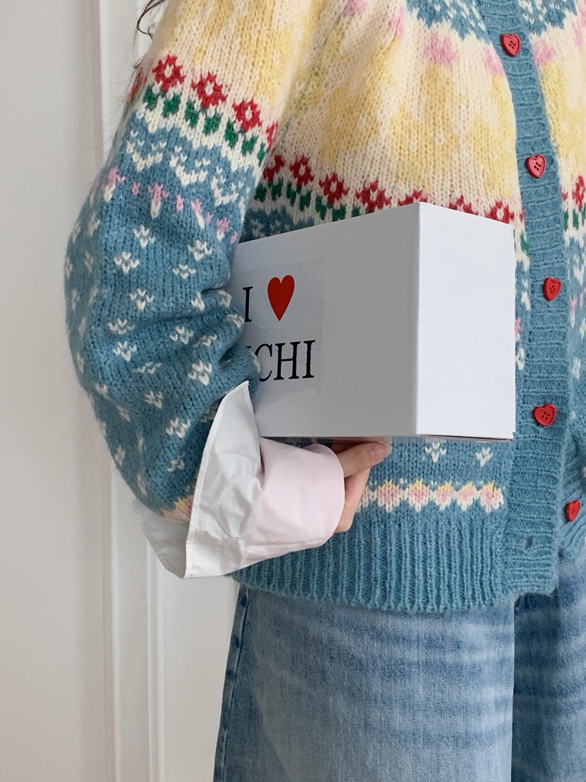 JKICHI東大門㊣代購女裝新款25秋冬熱賣休閑針織衫不含內搭JKICHI針織衫