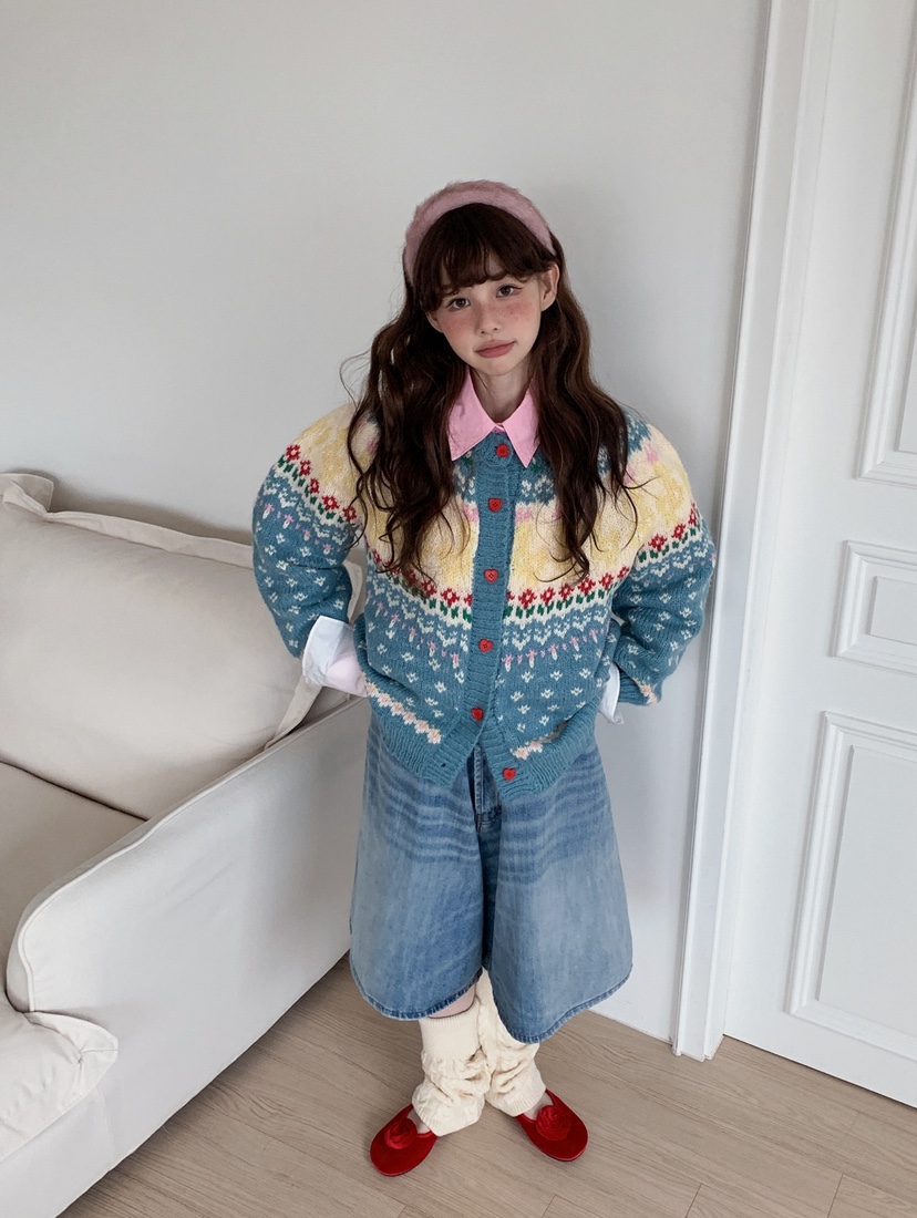 JKICHI東大門㊣代購女裝新款25秋冬熱賣休閑針織衫不含內搭JKICHI針織衫