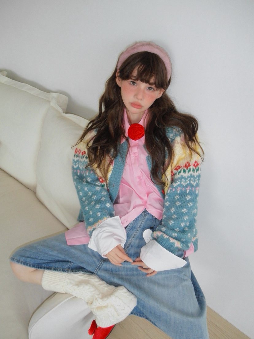 JKICHI東大門㊣代購女裝新款25秋冬熱賣休閑針織衫不含內搭JKICHI針織衫