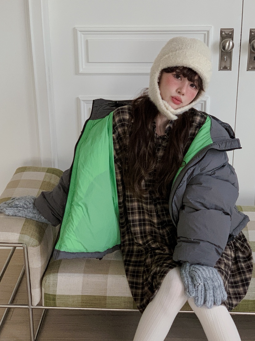 JKICHI韓國直郵㊣女裝新品真品時尚25秋冬人氣短款羽絨服填充JKICHI短款羽絨服