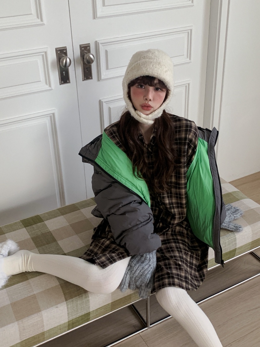 JKICHI韓國直郵㊣女裝新品真品時尚25秋冬人氣短款羽絨服填充JKICHI短款羽絨服