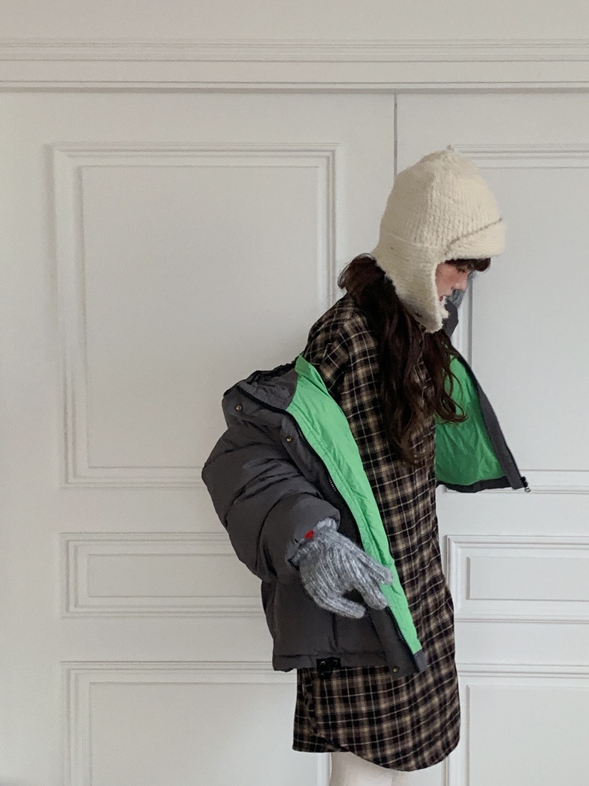 JKICHI韓國直郵㊣女裝新品真品時尚25秋冬人氣短款羽絨服填充JKICHI短款羽絨服