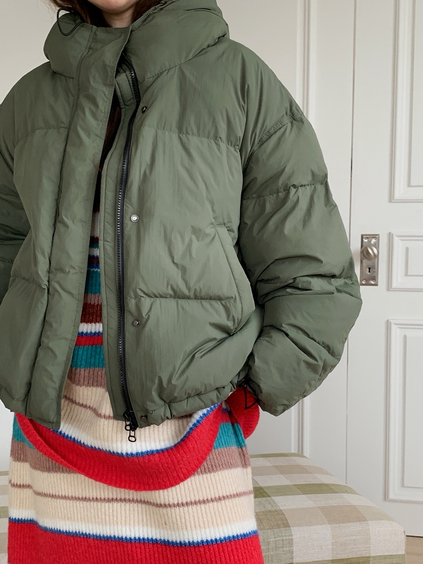 JKICHI韓國直郵㊣女裝新品真品時尚25秋冬人氣短款羽絨服填充JKICHI短款羽絨服