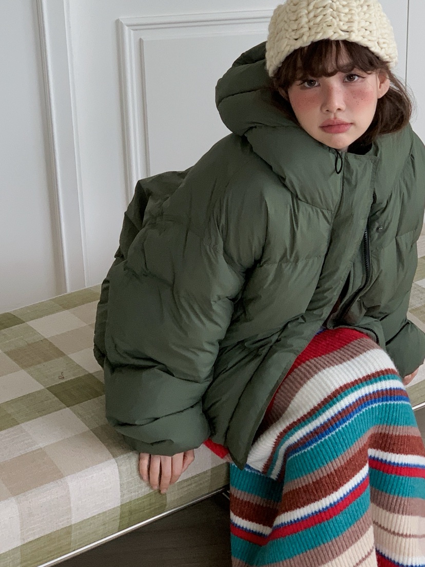 JKICHI韓國直郵㊣女裝新品真品時尚25秋冬人氣短款羽絨服填充JKICHI短款羽絨服