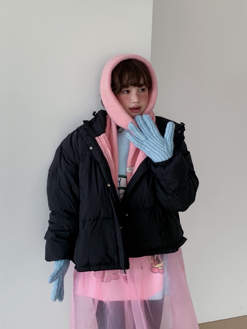 JKICHI韓國直郵㊣女裝新品真品時尚25秋冬人氣短款羽絨服填充JKICHI短款羽絨服