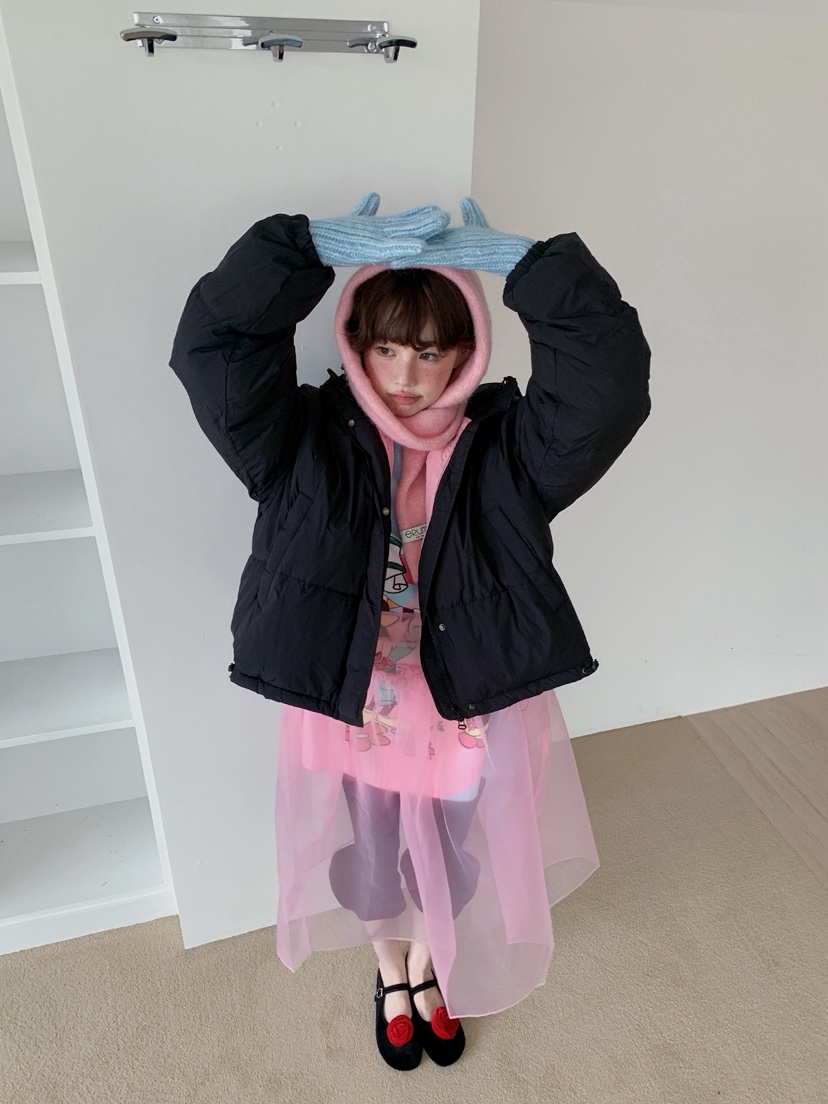 JKICHI韓國直郵㊣女裝新品真品時尚25秋冬人氣短款羽絨服填充JKICHI短款羽絨服