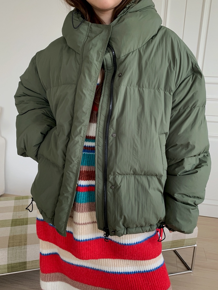 JKICHI韓國直郵㊣女裝新品真品時尚25秋冬人氣短款羽絨服填充JKICHI短款羽絨服圖色1