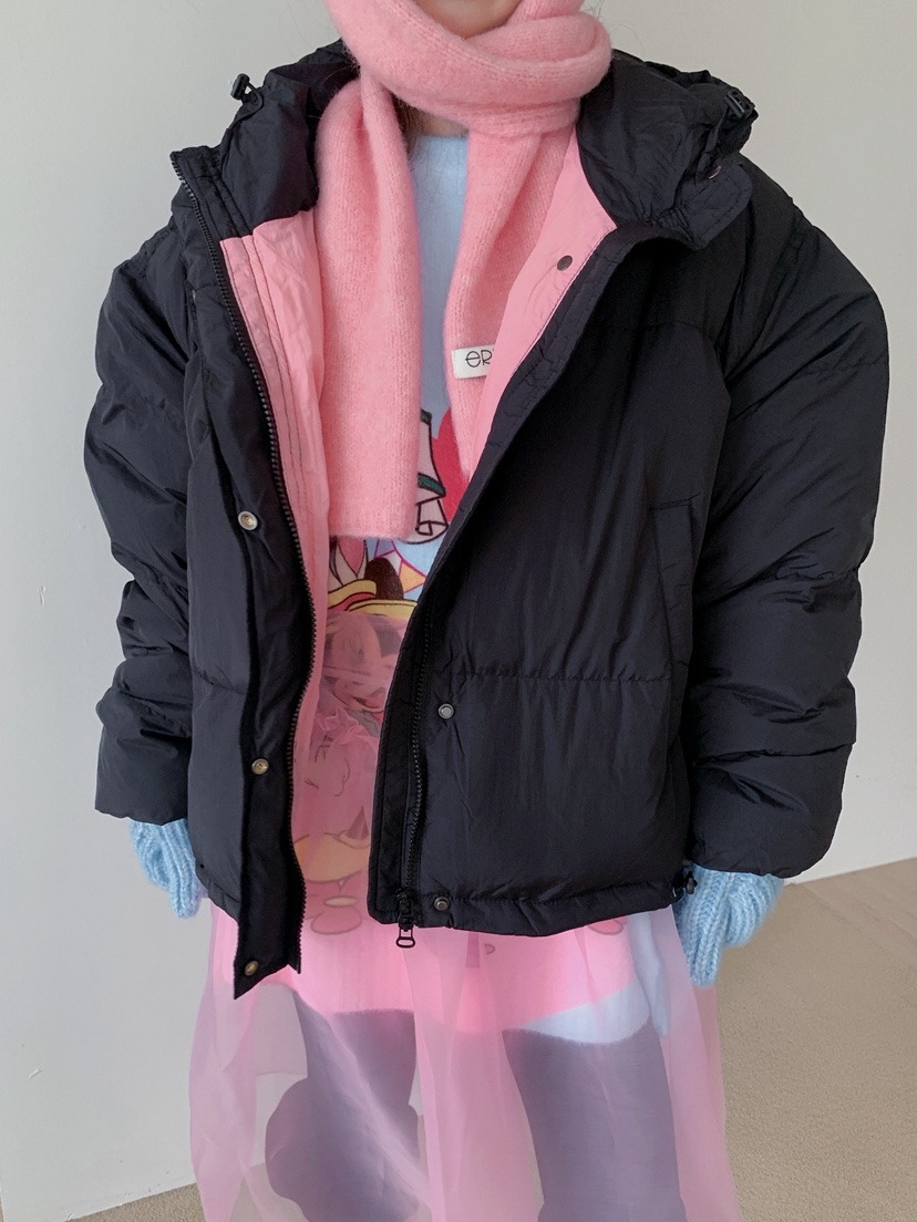 JKICHI韓國直郵㊣女裝新品真品時尚25秋冬人氣短款羽絨服填充JKICHI短款羽絨服圖色2