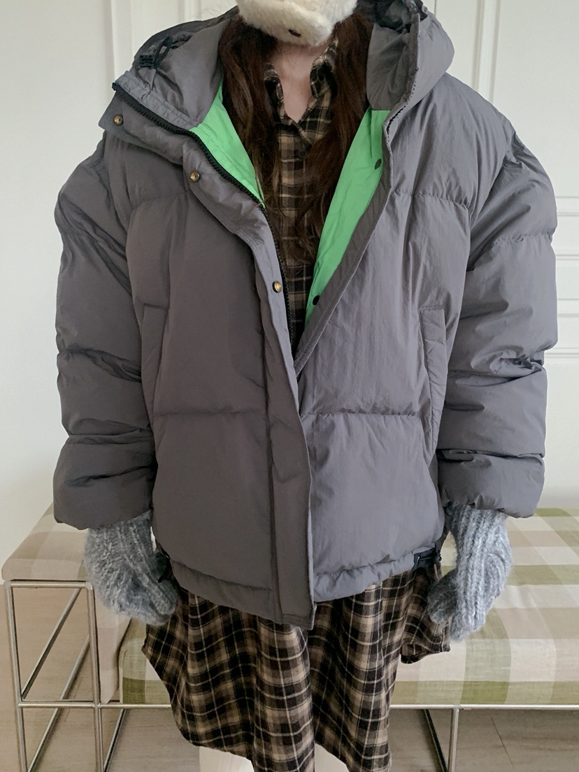 JKICHI韓國直郵㊣女裝新品真品時尚25秋冬人氣短款羽絨服填充JKICHI短款羽絨服圖色3