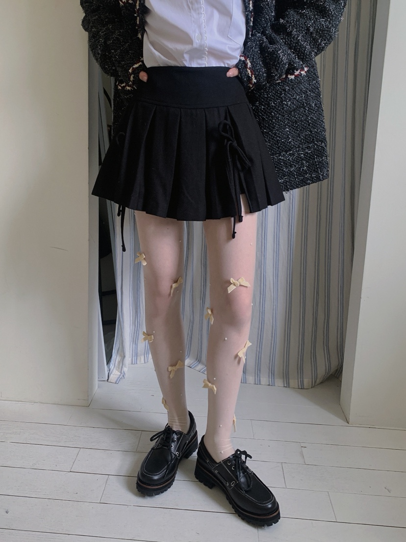 JKICHI東大門㊣代購女士新品休閑人氣職業推薦25秋冬短裙褶皺JKICHI短裙圖色2