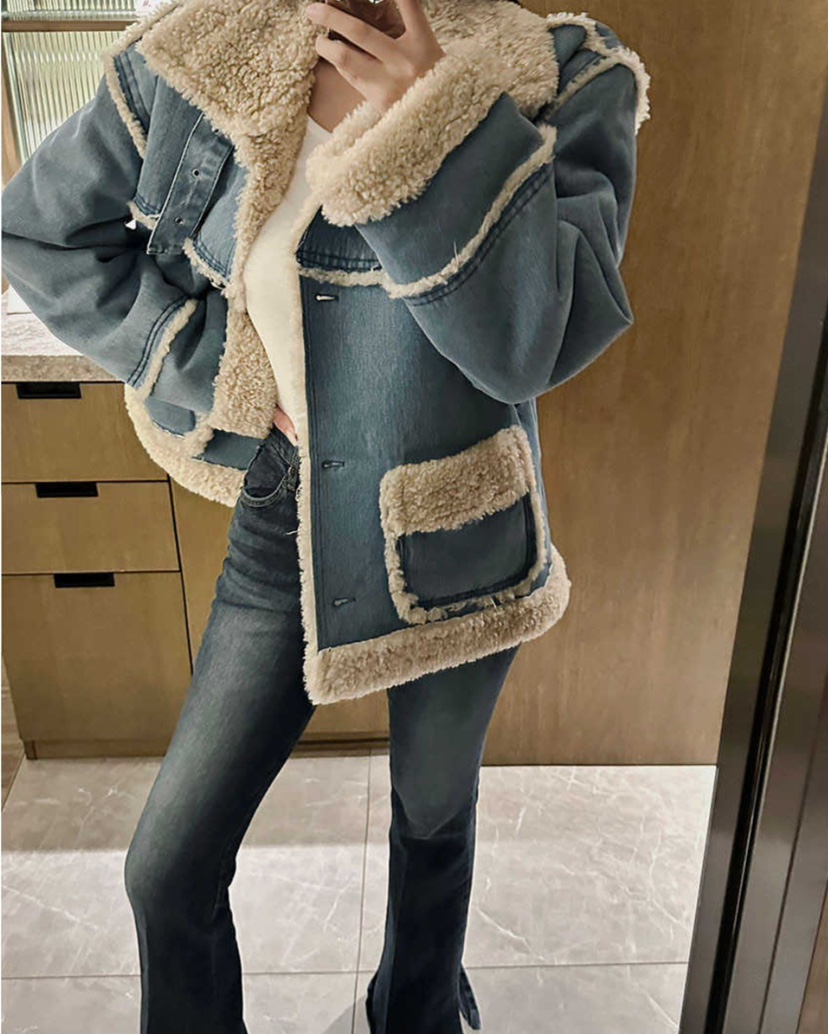 JOURNEY韓國直郵㊣女裝新品時尚25秋冬熱賣休閑真品人氣夾克JOURNEY夾克圖色1