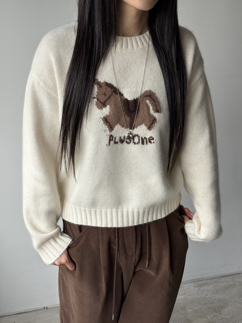 Verbena東大門㊣實拍女士新款25秋冬真品熱賣休閑推薦針織衫Verbena針織衫