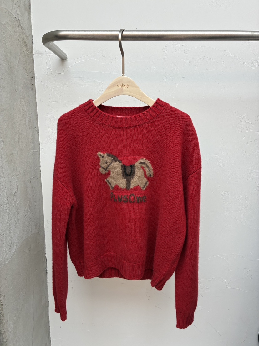 Verbena東大門㊣實拍女士新款25秋冬真品熱賣休閑推薦針織衫Verbena針織衫圖色3