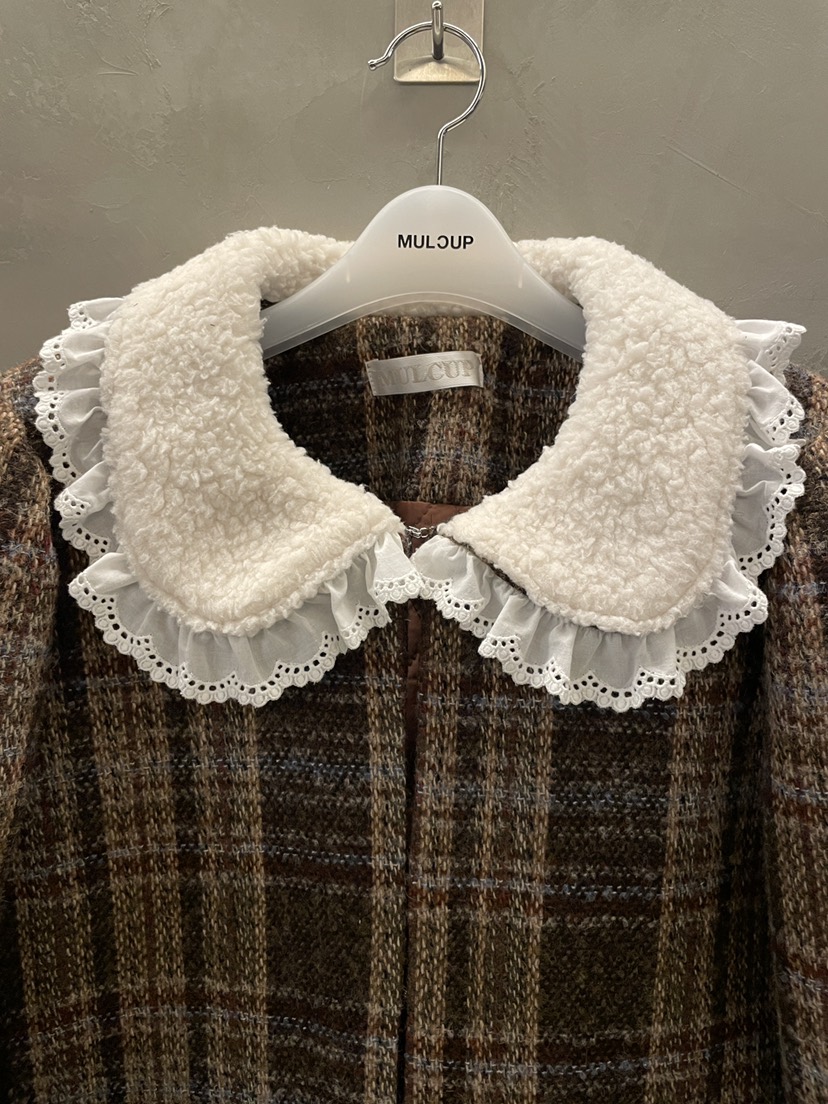 MULCUP韓國直郵㊣女士新款休閑25秋冬推薦熱賣人氣夾克復古MULCUP夾克