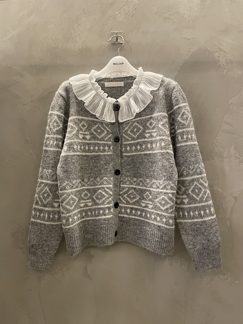 MULCUP韓國直郵㊣女裝新品人氣25秋冬休閑真品推薦毛衣羊毛衫MULCUP毛衣圖色1