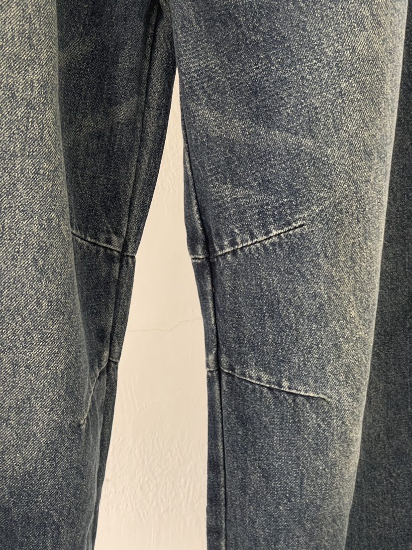 JOURNEY韓國代購㊣女裝新品職業25秋冬真品牛仔褲含腰帶寬松JOURNEY牛仔褲