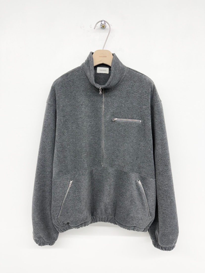 TOOGOOD東大門㊣代購女士新品時尚真品推薦人氣衛衣抓絨拉鏈TOOGOOD衛衣圖色3