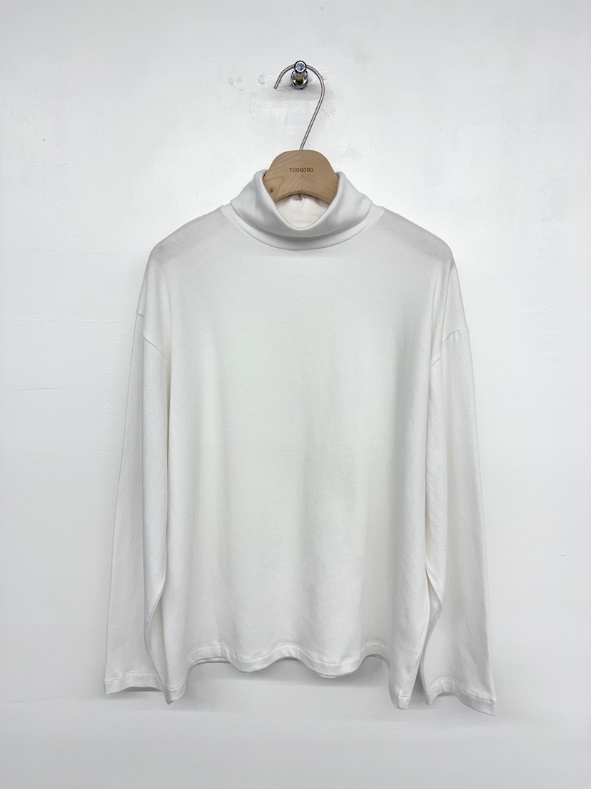 TOOGOOD韓國直郵㊣女裝新品職業休閑熱賣25秋冬長袖T恤高領雙層TOOGOOD長袖T恤圖色1