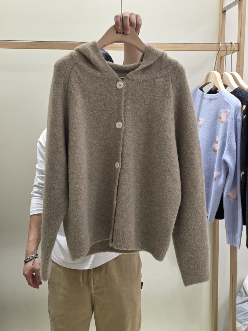 EUM東大門㊣代購女士新款熱賣人氣時尚25秋冬推薦真品針織衫EUM針織衫圖色1