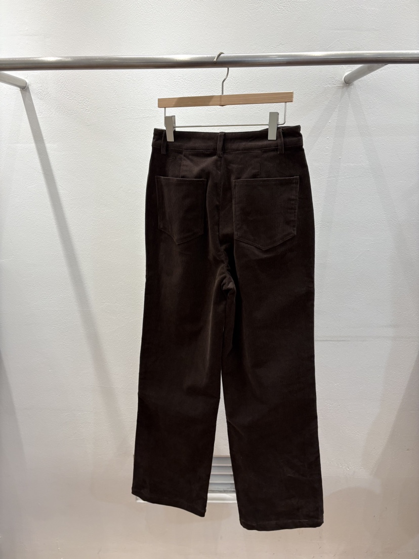 FL LANEL東大門㊣直郵女裝新款真品人氣時尚職業休閑褲燈芯絨FL LANEL休閑褲