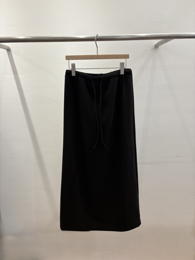 FL LANEL韓國代購㊣女士新品時尚休閑推薦熱賣人氣長裙保暖FL LANEL長裙圖色2黑色