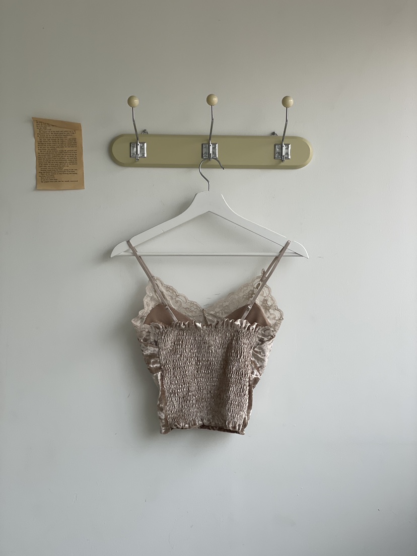 JOURNEY韓國直郵㊣女裝新品25秋冬時尚人氣熱賣吊帶背心天鵝絨JOURNEY吊帶/背心